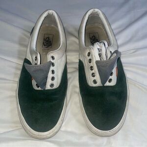 Vans Rare Green/Grey/White Size 12